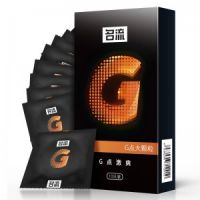 【避孕润滑】G点大颗粒G点激爽10只装名流